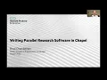 Chapel - HiRSE Summer of Programming Languages