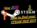 How to find your steam hex id to see if a steam profile is vac banned