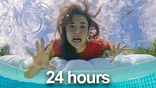 I Lived in My Pool for 24 Hours