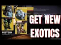 How to get New exotic armor you don t have without farming in a new season