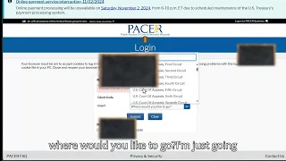 Bankruptcy blog Using PACER GOV pro se debtors paralegal students