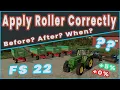 Farming Simulator 22 Roller struggles When is best to apply What are the effects on yield