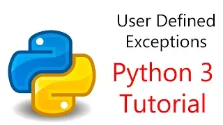 Python Programming - User Defined Exceptions