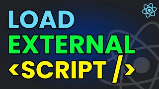 How to LOAD EXTERNAL SCRIPT in React Component