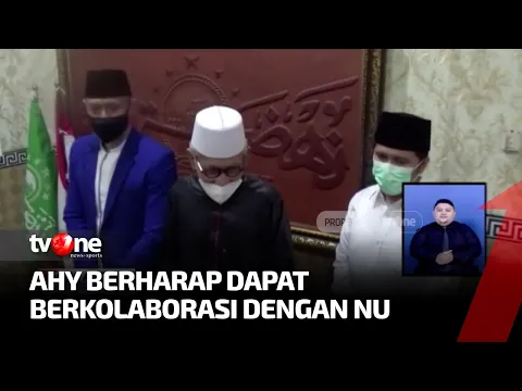 Silaturahmi Partai Demokrat, AHY Kunjungi Ponpes Rais Aam PBNU