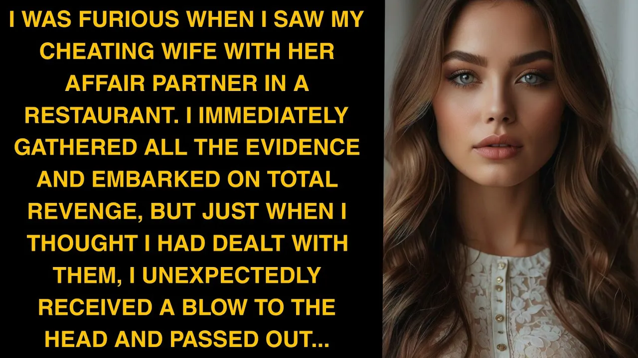 Outline Video I Was Furious When I Saw My Cheating Wife With Her Affair Partner In A Restaurant. I Immediately