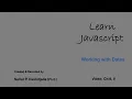 Learn Javascript Weekday Name - Array