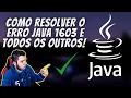 COMO RESOLVER O ERRO JAVA 1603 E TODOS OS OUTROS Atualizado 2021