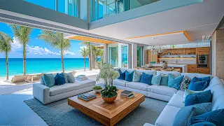 Jazz Instrumentals With A Luxury Coastal Living Room Vibes Smooth Jazz Peaceful Morning Sea Air 