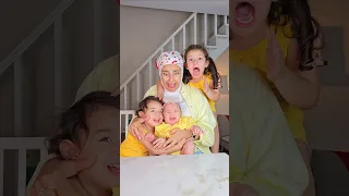 كم أخ وأخت انتو بالبيت نحن ٣ بنات Hasanandnour Shorts 