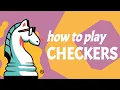 How to Play Checkers the ULTIMATE 2 Player Battle