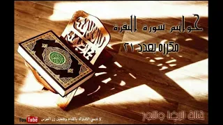 خواتيم سورة البقرة مكرره    مره دندنها