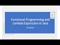 Functional Programming in Java Lambda Expressions Explained