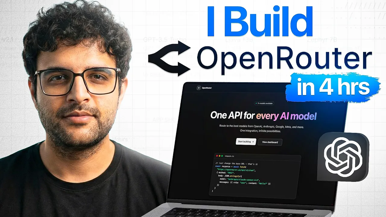 I Built OpenRouter From Scratch in 4 Hours