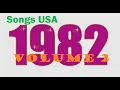 Lagu USA Songs 1982 Volume 2 (mostly peaked Billboard between #50 and #100)