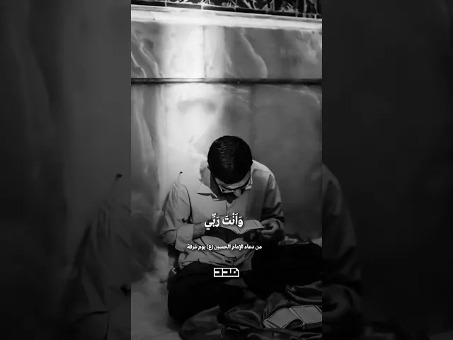 ⁣إلهي أشكوا إليك غربتي..🌾🤲🏻 #دعاء_يوم_عرفة #مقاطع_أدعية #الإمام_الحسين