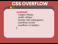 Overflow in CSS Lesson - 15