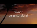 Lagu Paroles Je Te Survivrai - Jean-pierre François