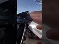 Distracted driver slams into car during traffic stop
