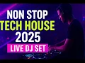 Download Lagu 🚀 Non Stop Tech House 2025 | Live DJ Set 🎧 Best Underground \u0026 Club Mix