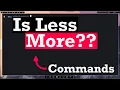 Learn about More vs Less - Linux Commands for the Linux Console Terminal Linux Beginners Guide
