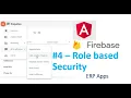 Angular Firebase ERP Apps Firebase Rules Role level Admin security Show Hide Menu Auth Guard