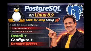 PostgreSQL Installation Configuration on Linux 8 9 Step-by-Step Guide Remote Access Tuning