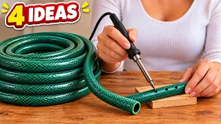 Amazing Recycling Ideas with a Garden Hose! 4 DIY Ideas! ASMR