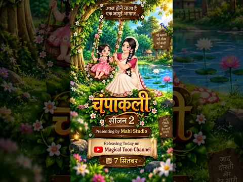 चंपाकली— सीज़न 2 🌸A Mahi Studio PresentationReleasing 7 सितंबर on Magical Toon Channel
