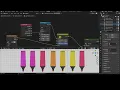 LEGACY AI VERSION - BLENDER 1 Material 1 Texture multiple Colors with Object ID tutorial