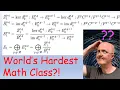 The Hardest Math Class in the World