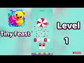 Tiny Feast Level 1 Walkthrough Satisfying Gameplay MiniBoss