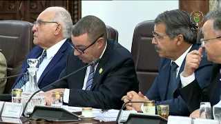 رئاسة - اجتماع - رئيس الجمهورية: هناك لجان تتكفل بالجرد والإحصاء لمتبعة حجم الأضرار والخسائر