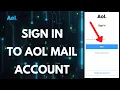 AOL Mail Login 2026 aolmail com login aol sign in