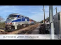 The Complete Metra Evening Rush Hour On The Alternate Schedule At Elgin On May 4 2022