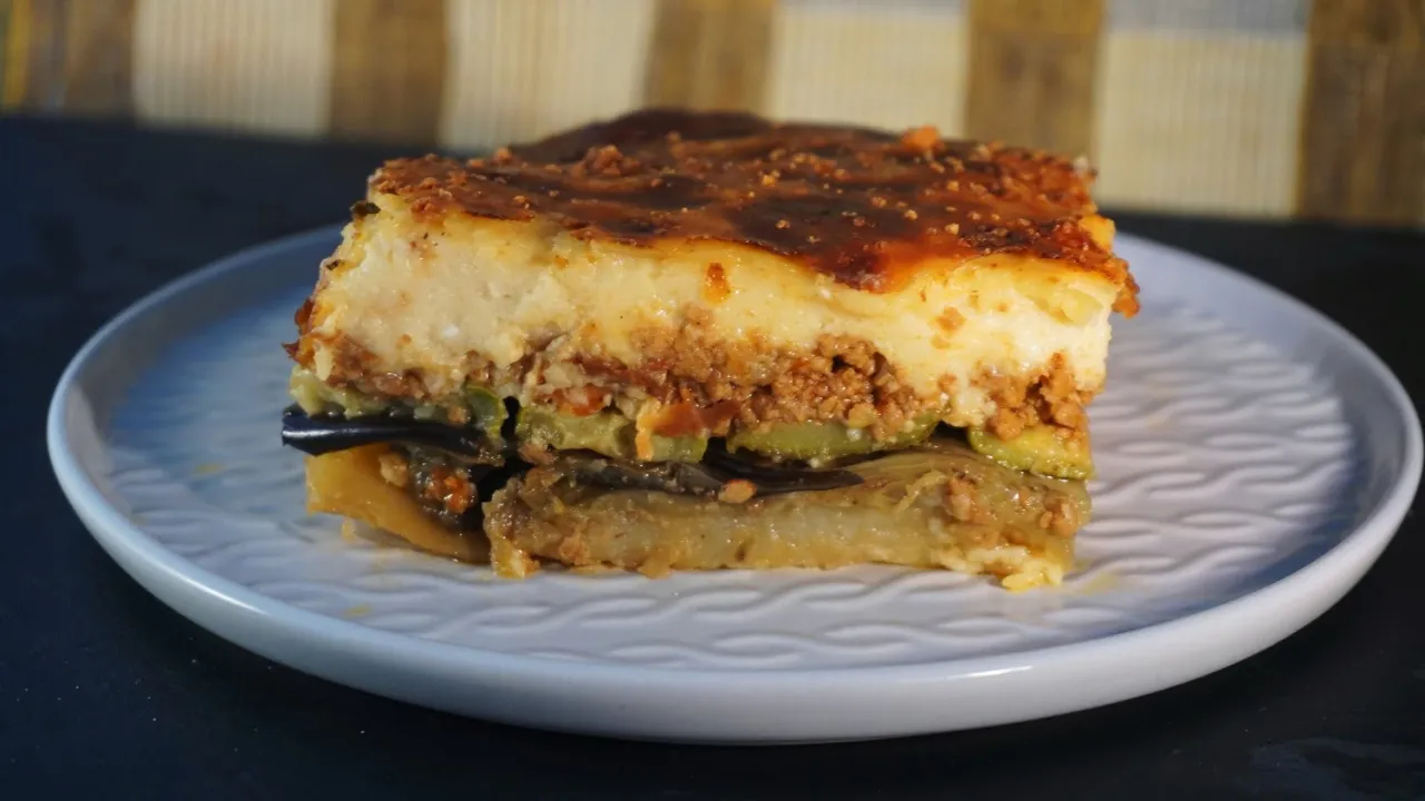       ! - Greek Moussaka   Greek Cooking by Katerina