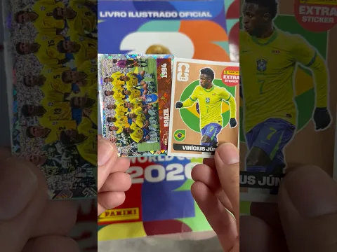 Abrindo figurinhas da copa do mundo 2026 #copadomundo #fifa #futbol