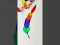 Download Lagu Easy Feather Art | Water Colour Feather Drawing #art #feather #yt #shorts @MissAgrawal21