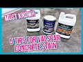 5 TIPS FOR VALSPAR CONCRETE STAIN AND WET LOOK SEALER DIY CONCRETE STAIN