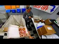 POV working in a small business Pack-and Ship store the packing don t stop