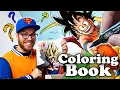 Professional Artist Colors a CHILDRENS Colouring Book Kakarot 12