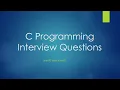 C Programming Interview Questions and Answers in Tamil printf and scanf Find output