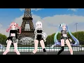 {MMD] PSY Gentleman Haku Miku et Teto + DL