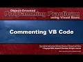 OOP Programming VB - 02J Commenting VB Code