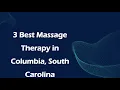 3 Best Massage Therapy in Columbia South Carolina Massage Studios