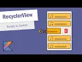 RecyclerView Swipe to Delete in Android Studio - Part 4