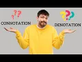 English Lesson Denotations and Connotations Worksheet Included