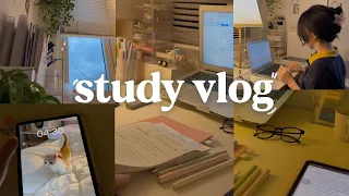 STUDY VLOG 4 30 Am Productive Mornings Studying Walking Coffee Taking Notes ﾟ 