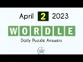 Wordle April 2 2023 Today Answer