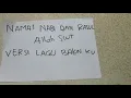 Lagu NAMA - NAMA NABI DAN RASUL ALLAH SWT  .   VERSI LAGU BALON KU